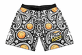 Paisley Going Crazy athletic shorts by Rock League Athletic Wear