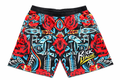 Iron Rose athletic shorts by Rock League Athletic Wear