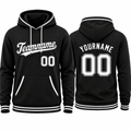 Black Classic custom team hoodie by Rock League Athletic Wear