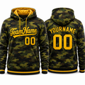Camo custom team hoodie by Rock League Athletic Wear