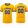 Classic Gold custom sports T-shirt by Rock League Athletic Wear
