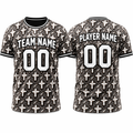 Cross Pattern custom sports T-shirt by Rock League Athletic Wear