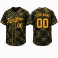 Camo baseball jersey by Rock League Athletic Wear