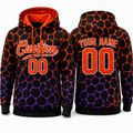 Neon Pattern hoodie by Rock League Athletic Wear