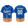 Ice Cream Drip custom baseball jersey by Rock League Athletic Wear